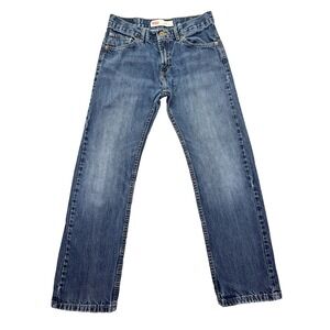 Levi's 505 Jeans Regular Straight Women Sz‎ 16 Fits 28" Retro Western Grunge Y2K